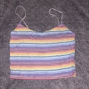 PACSUN rainbow tank top